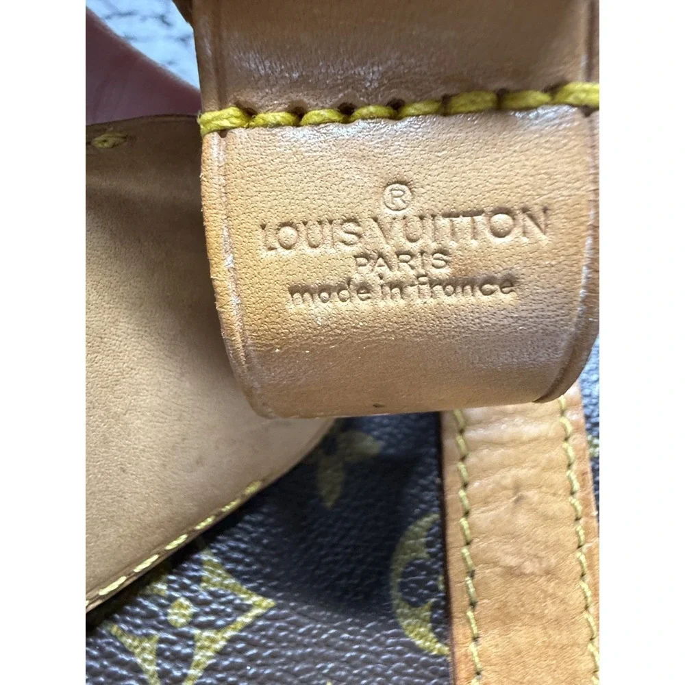Louis Vuitton Keepall 60 Monogram Duffle Travel Bag Unisex Brown Luggage VI871